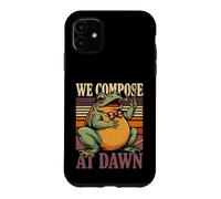 Custodia per iPhone 11 Componiamo all'alba La musicista Melody di Frog