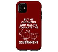 Custodia per iPhone 11 Comprami Polli E Dimmi, Tu odi Il Governo