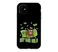Custodia per iPhone 11 Comprare & Tenere Toro con Dollari Capitalismo Toro Mercato