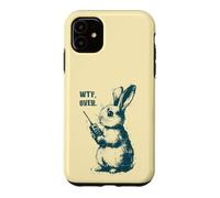 Custodia per iPhone 11 Comunicazione Radio Messaggio Radio Walkie Talkie Coniglio