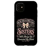 Custodia per iPhone 11 Connected By Heart Sisters - Set di fratelli e fratelli abbinati