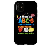 Custodia per iPhone 11 Conosco l'analista ABA dell'analisi del comportamento applicata della mia ABC
