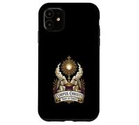 Custodia per iPhone 11 Consacrazione del Corpus Domini Cattolica di messa latina