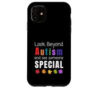 Custodia per iPhone 11 Consapevolezza dell'autismo Le persone autistiche guardano oltre e vedono