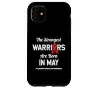 Custodia per iPhone 11 Consapevolezza dell'embolia polmonare Maggio Compleanno