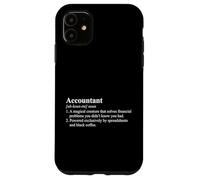 Custodia per iPhone 11 Contabile Financial Problem Solver Revisore fiscale CPA Finanza