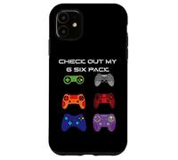 Custodia per iPhone 11 Controlla il mio controller video da 6 Six Pack Gamer