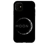 Custodia per iPhone 11 Cool Abstract Moon Illustration Novelty Graphic Designs