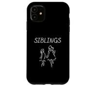 Custodia per iPhone 11 Cool Fratelli Sorelle Famiglia