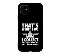 Custodia per iPhone 11 Cool Horology Words Horologist orologiaio esperto orologio Maker