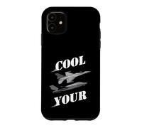 Custodia per iPhone 11 Cool Your Jets - Divertente design sarcastico umoristico