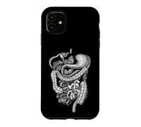 Custodia per iPhone 11 Corpo umano Organi Interni Anatomia Regalo Grafico Uomini Donne