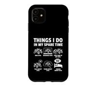 Custodia per iPhone 11 Cose che faccio tempo libero ATV Rider Design