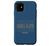 Custodia per iPhone 11 Council Bluffs d'epoca, Iowa
