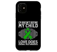 Custodia per iPhone 11 CP Cerebral Palsy Awareness For Parents CP Awareness Dad Mom