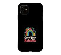Custodia per iPhone 11 Crescere il proprio design arcobaleno orto