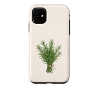 Custodia per iPhone 11 Cucina botanica vintage alle erbe aromatiche al dragoncello