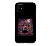 Custodia per iPhone 11 Cuoco Chef Zombie Goblin Ghoul Ristorante Servizio di ristorazione Uomo