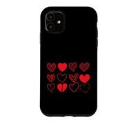 Custodia per iPhone 11 Cuori Set Dodici Variazioni
