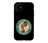 Custodia per iPhone 11 CUP CHECK READY Gioco di abilità con coppa e pallina