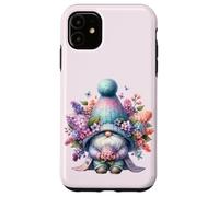 Custodia per iPhone 11 Cute Aesthetic Spring Must Haves With Lilac Gnome Graphic