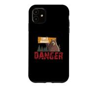 Custodia per iPhone 11 Cute Bear Gifts - Danger I Am A Hugger - Bears Hug Gift