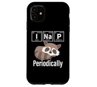 Custodia per iPhone 11 Cute Funny Sleeping I Nap Periodically Raccoon Lover