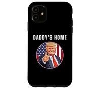 Custodia per iPhone 11 Daddy's Home Donald Trump Presidente conservatore repubblicano