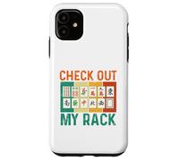 Custodia per iPhone 11 Dai un'occhiata al mio rack - Mahjong Lover Mah Jong Player