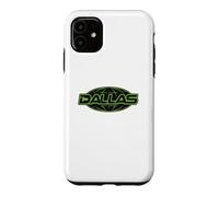 Custodia per iPhone 11 Dallas y2k Texas Vintage Global 90s Gen Z Frutiger Metro