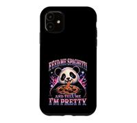 Custodia per iPhone 11 Dammi degli spaghetti e dimmi che sono una bella panda