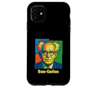 Custodia per iPhone 11 David Ben Gurion Primo Primo Ministro di Israele Retro Cool
