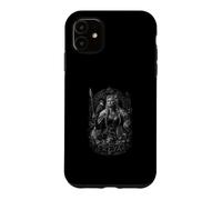 Custodia per iPhone 11 Dea guerriera vichinga FREYA Mitologia Norrena Rune