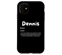 Custodia per iPhone 11 Dennis Definition Personalized Name Denny Costume For Dennis