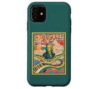 Custodia per iPhone 11 Design retrò pop classico amante della musica Bach
