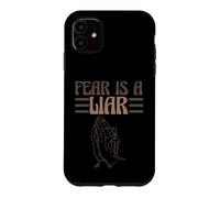 Custodia per iPhone 11 Detto religioso Cristianesimo Fede La paura cattolica è un bugiardo