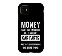 Custodia per iPhone 11 Detto sarcastico che i soldi comprano felicità ma parti