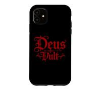 Custodia per iPhone 11 Deus Vult - Cattolico - Dio lo vuole