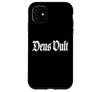 Custodia per iPhone 11 DEUS VULT DIO VOLONTÀ IL TEMPLAR DI CAVALIERI DI FRASE LATINA
