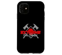 Custodia per iPhone 11 Dichiarazione di coraggio della forza audace del vigile del fuoco estremo