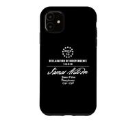 Custodia per iPhone 11 Dichiarazione di indipendenza della firma di James Wilson