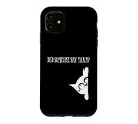 Custodia per iPhone 11 Did Someone Say Yarn Funny Cat Lover Knitting Crochet Hobby
