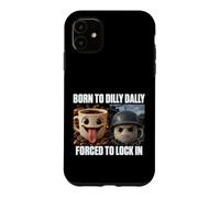 Custodia per iPhone 11 Dilly Dally Funny Coffee Lover Procrastination Graphic Beans