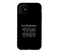 Custodia per iPhone 11 Dinamico Azione umana Posa Sketch Collection