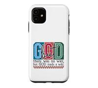 Custodia per iPhone 11 Dio ha creato un modo per credere nella fede cristiana