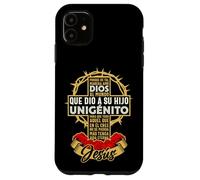 Custodia per iPhone 11 Dios al mundo, que ha dado a su Hijo unigénito