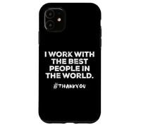Custodia per iPhone 11 Dipendente Apprezzamento Leader Boss CEO Vintage Distressed
