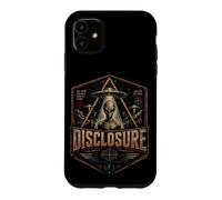 Custodia per iPhone 11 Disclosure 2026 UFO Alien Truth Seeker UAP Design retrò