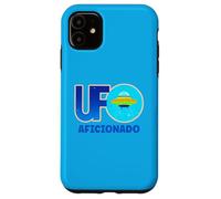 Custodia per iPhone 11 Disco volante retrò per appassionati di UFO