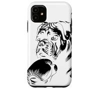 Custodia per iPhone 11 Disegno di cane da boxe Pugile dilettante